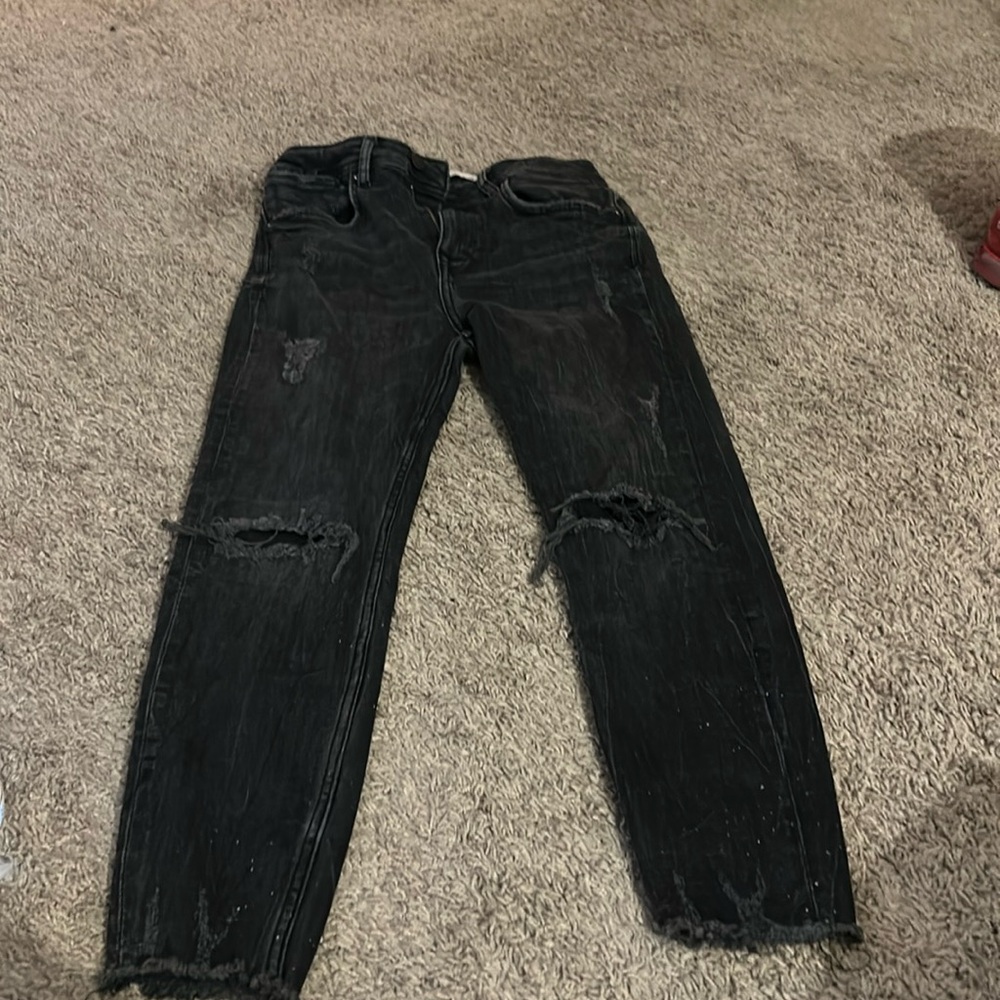Black jeans from Zara